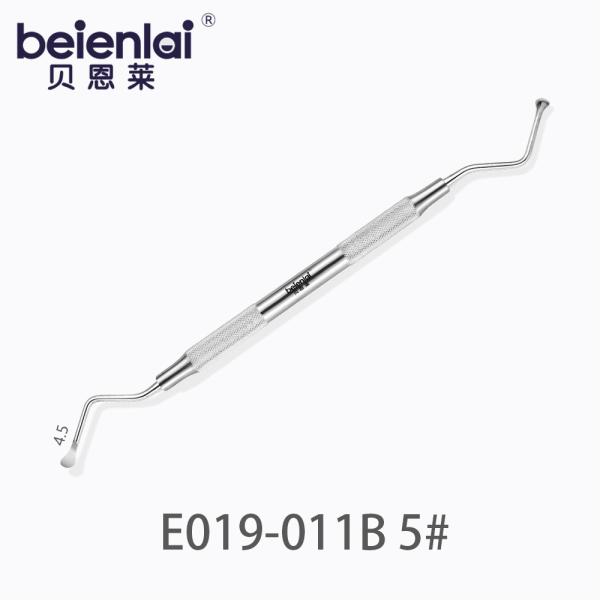 Benlai Dental Curette E019-011B KXS 5#, Double End 4.5 Tips, φ9.5 Hollow Round Handle